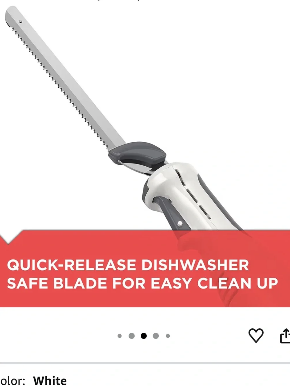 Black and Decker electric knife